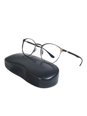 Ray-ban RB 6355 2620 Eyeglasses Round Matte Gunmetal Unisex
